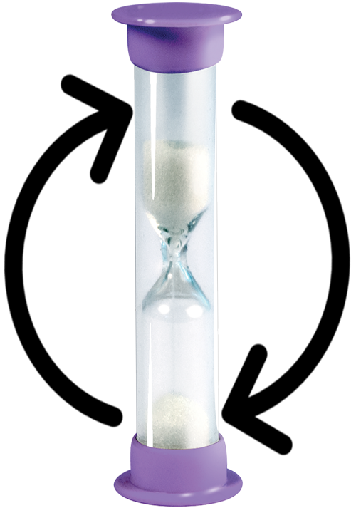 Le sablier est retourné