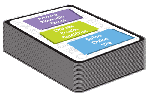 Compte des carte de la partie